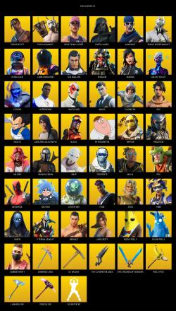 [PC/PSN/XBOX] | 155 skins | OG STW | Travis Scott | Lara Croft | Psycho Bandit | Rose Team Leader | Darth Vader | Warpaint | #LYH5649 — image 1