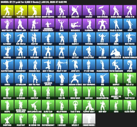 [PC/PSN] | 87 skins | 1450 V-bucks | Take The L | Travis Scott | Royale Knight | The Reaper | Elite Agent | Blue Squire | Omega | #ENI5009 — image 4