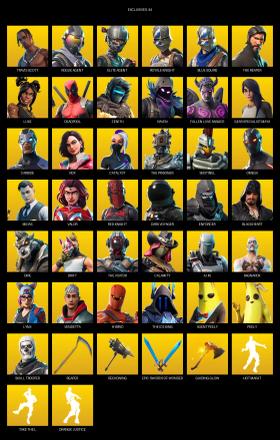 [PC/PSN] | 87 skins | 1450 V-bucks | Take The L | Travis Scott | Royale Knight | The Reaper | Elite Agent | Blue Squire | Omega | #ENI5009 — image 1
