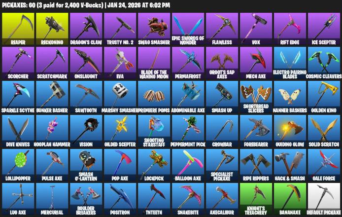 [PC/PSN] | 87 skins | 1450 V-bucks | Take The L | Travis Scott | Royale Knight | The Reaper | Elite Agent | Blue Squire | Omega | #ENI5009 — image 3