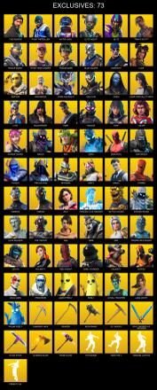 [PC] | 191 skins | 750 V-bucks | Take The L | OG STW | Travis Scott | The Reaper | Elite Agent | Blue Squire | Omega | Lara Croft | #PDK2736 — image 1