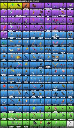 [PC/PSN/XBOX] | 162 skins | 950 V-bucks | Merry Mint Axe | OG STW | Travis Scott | Psycho Bandit | Warpaint | Rose Team Leader | #WVX2010 — image 3
