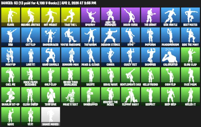 [PC/PSN] | 52 skins | Floss | Take The L | Black Knight | Sparkle Specialist | Royale Knight | The Reaper | Elite Agent | Blue Squire | #CCL0899 — image 4