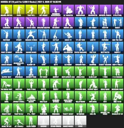 [PC/PSN/XBOX] | 154 skins | Floss | Take The L | Black Knight | Sparkle Specialist | Royale Knight | The Reaper | Elite Agent | Blue Squire | #ZWM3084 — image 4
