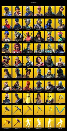 [PC/XBOX] | 108 skins | Floss | Take The L | OG STW | Black Knight | Sparkle Specialist | Royale Knight | The Reaper | Elite Agent | #EUP8901 — image 1