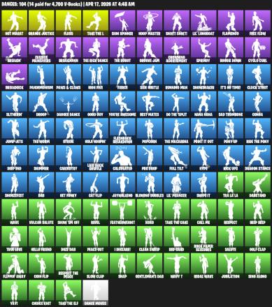 [PC/XBOX] | 108 skins | Floss | Take The L | OG STW | Black Knight | Sparkle Specialist | Royale Knight | The Reaper | Elite Agent | #EUP8901 — image 4