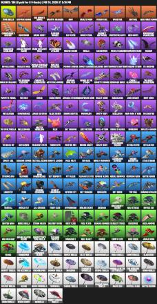 [PC/PSN] | 204 skins | OG STW | Travis Scott | Lara Croft | Breakpoint | Rose Team Leader | Warpaint | Mizuki | Calamity | Fusion | #YMY5910 — image 5