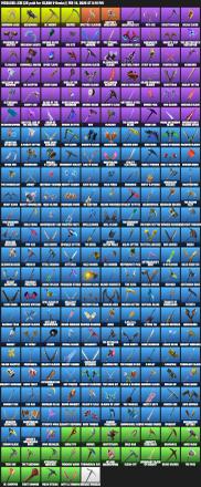 [PC/PSN] | 204 skins | OG STW | Travis Scott | Lara Croft | Breakpoint | Rose Team Leader | Warpaint | Mizuki | Calamity | Fusion | #YMY5910 — image 3