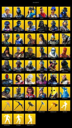 [PC/PSN/XBOX] | 110 skins | Take The L | Travis Scott | Elite Agent | Omega | Blizzard Bomber | Sultura | Cloud Striker | Prodigy | #DWC3141 — image 1