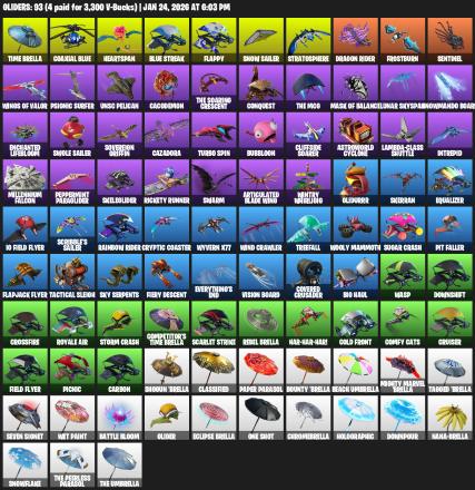[PC/PSN/XBOX] | 110 skins | Take The L | Travis Scott | Elite Agent | Omega | Blizzard Bomber | Sultura | Cloud Striker | Prodigy | #DWC3141 — image 5