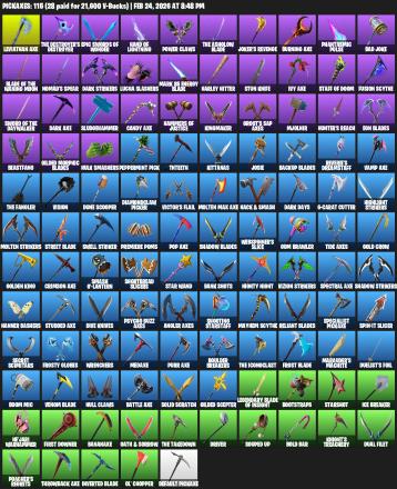 [PC/PSN/XBOX] | 137 skins | 550 V-bucks | Leviathan Axe | Travis Scott | Psycho Bandit | Deadpool | Dynamo Dancer | Eternal Knight | #JHA7013 — image 3