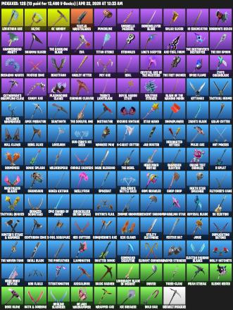 [PC/PSN/XBOX] | 134 skins | Leviathan Axe | Take The L | Floss | OG STW | Black Knight | Sparkle Specialist | Royale Knight | Blue Squire | #DZJ4059 — image 3