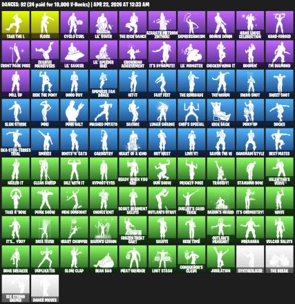 [PC/PSN/XBOX] | 134 skins | Leviathan Axe | Take The L | Floss | OG STW | Black Knight | Sparkle Specialist | Royale Knight | Blue Squire | #DZJ4059 — image 4
