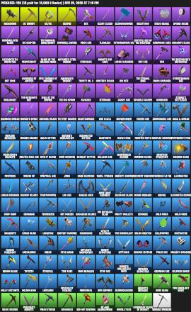 [PC/PSN] | 198 skins | Take The L | Floss | OG STW | Black Knight | Sparkle Specialist | Royale Knight | The Reaper | Elite Agent | #JXX1465 — image 3