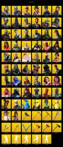 [PC/XBOX] | 237 skins | 500 V-bucks | Leviathan Axe | Floss | Take The L | OG STW | Black Knight | Sparkle Specialist | Royale Knight | #DQU8242 — Fortnite account listing