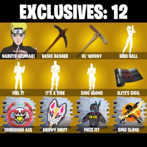 ✨ EXCLUSIVE OFFER⚡️(PC) 1000 VB) 353 SKINS 💫 Renegade Raider 🔥 Aerial Assault Trooper 💎 Master Chief 🔥 Naruto Uzumaki 💎 Predator 🔥 Spectra Knight 💎 Valeria | PARENTAL CONTROL — Fortnite account listing