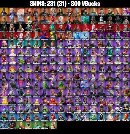 (PC/PSN/XBOX) 231 SKINS π« Renegade Raider β‘οΈ Dark Skully π Torin β‘οΈ Peter Griffin π The Imagined β‘οΈ Kado Thorne π Omegarok | 800 V-Buck | PARENTAL CONTROLS β image 2