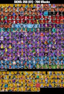 (PC/PSN/XBOX) 700 VB) 256 skins | Renegade Raider | Gold Brutus | Gold Midas | Victor Elite | Sultura | Naruto Uzumaki | Game Knight β Fortnite account listing