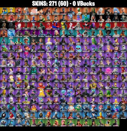 (PC/XBOX) 271 SKINS 💫 Renegade Raider ⚡️ Cloud Striker 💍 Naruto Uzumaki ⚡️ The Imagined 💍 Mizuki ⚡️ Peter Griffin 💍 Son Goku | 0 V-Buck | PARENTAL CONTROLS — image 2