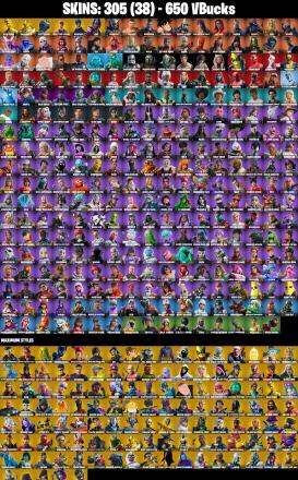 (PC/XBOX) OG STW π₯ 305 SKINS π₯ Renegade Raider π₯ Gold Midas π₯ Gold Brutus π₯ Tart Tycoon π₯ Juke π₯ Predator π₯ Menace π₯ Omegarok π₯ 650 VB | PARENTAL CONTROLS β image 2