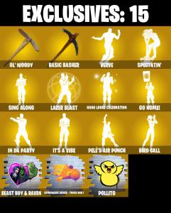 (PC/PSN/XBOX) 273 SKINS π« Renegade Raider β‘οΈ Aerial Assault Trooper π The Imagined β‘οΈ The Cube Queen π Predator β‘οΈ Peter Griffin | 0 V-Buck | PARENTAL CONTROLS β Fortnite account listing