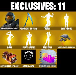 (PC/PSN/XBOX) 271 SKINS 💫 Master Chief (Matte Black) ⚡️ The Imagined 💍 Hunter ⚡️ Mizuki 💍 Peter Griffin ⚡️ Eternal Knight | 250 V-Buck | PARENTAL CONTROLS — Fortnite account listing