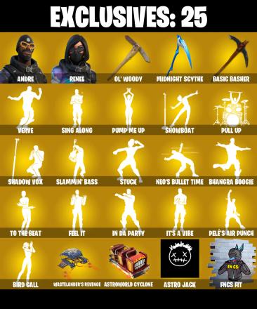 (PC/PSN/XBOX) 272 SKINS 💫 Renegade Raider ⚡️ Andre 💍 Renee ⚡️ The Imagined 💍 The Cube Queen ⚡️ Joltara 💍 Predator ⚡️ Mizuki | 150 V-Buck | PARENTAL CONTROLS — image 1