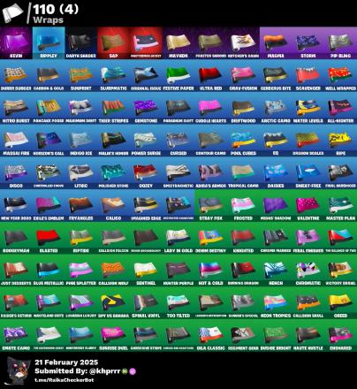 [PC/PSN/XBOX]  145 skins ; F/A :   The Reaper | Warpaint | Blue Squire | Royale Knight | Elite Agent | Take The L | Omega (stage 5) | Rogue Agent | Gear Specialist Maya — image 7
