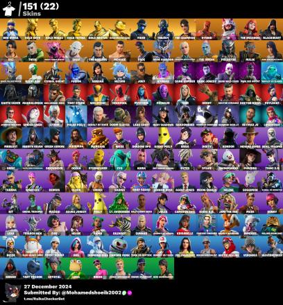 [PC/PSN/XBOX] 151 skins | Neo Versa | Gold Skye | Gold Midas | Gold TNTina | Gold Brutus | Gold Meowscles | Fixer | Trilogy | The Champion | Hybrid | 2300 VB — image 1