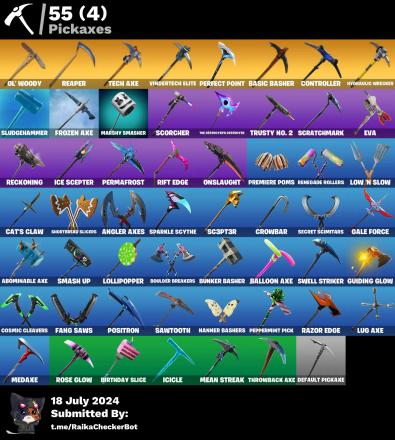 PC/XBOX/PSN] 71 skins ⭐ Take The L ✨ OG STW 🌟 The Reaper ❄ Blue Team Leader ⭐ Omega (Stage 5) ✨ Rogue Agent 🌟 Blue Striker ❄ Prodigy ⭐ Elite Agent | 260 VB — image 3