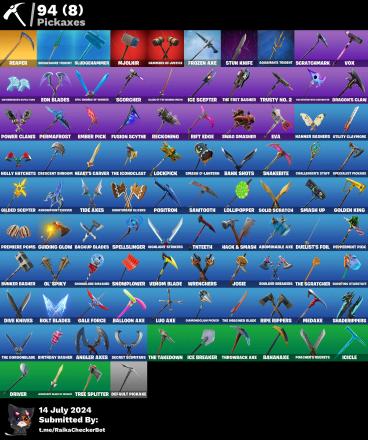 [PC/PSN/XBOX] 100 skins ⭐ The Reaper ✨ Blitz 🌟 Elite Agent ❄ Xev ⭐ Stage 4 ❄ Blackheart (Stage 8) ⭐ Ragnarok (No Shoulder Pad) ✨ | 750 VB — image 2