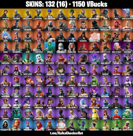 🎁✨ RARE ACCOUNT ✨🎁 132 SKINS 🌟 THE REAPER 🌟 FLOSS 🌟 BLUE SQUIRE 🌟 ROYALE KNIGHT 🌟 ELITE AGENT 🌟 BLUE TEAM LEADER 🌟 TAKE THE L 🌟 HAVOC 🌟 TRAILBLAZER 🌟 ROGUE AGENT 🌟 1150 VB 🌟 PSN/XBOX/PC — image 1