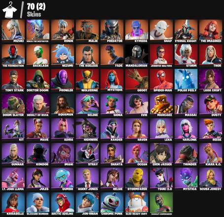 Fortnite | 70 Outfits + Rare Emote, Pickaxe, Glider | PC/iOS/Android 🎮✨ !MKG01048 — image 5