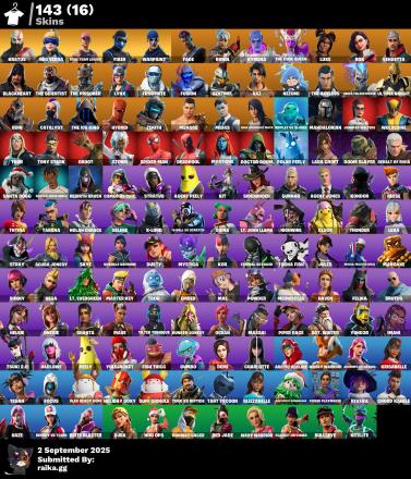 [PC | PSN | XBOX] 143 skins | OG STW | Kratos | Neo Versa | Fixer | Fade | Ronin | Kymera | The Cube Queen | Luxe | Rox | Vendetta | Blackheart | The Scientist | 740 VB — image 2