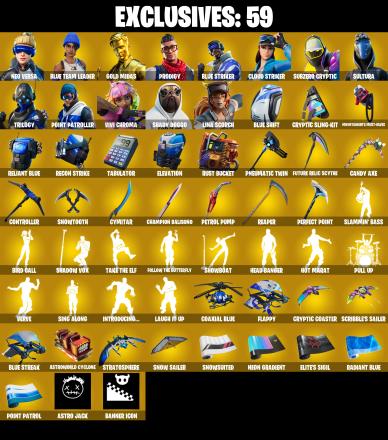 (PC/PSN/XBOX) 283 SKINS 💫 Renegade Raider ⚡️ Neo Versa 💍 Blue Team Leader ⚡️ Gold Midas 💍 Prodigy ⚡️ Blue Striker 💍 Cloud Striker | 150 V-Buck | PARENTAL CONTROLS — image 1