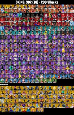 (PC) 302 SKINS π₯ Renegade Raider π₯ Master Chief (Matte Black) π₯ Gold Midas π₯ Gold Kratos π₯ Lina Scorch π₯ The Mummy π₯ 200 VB | PARENTAL CONTROLS β image 2