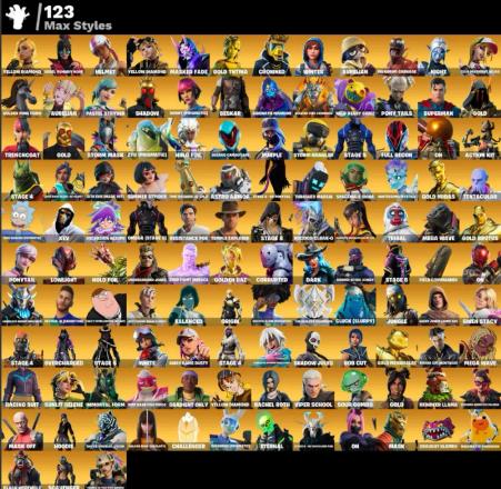 (PC PSN XBOX) 260 skins | Blue Team Leader | Gold TNTina | Gold Midas | Omega (stage 5) | Gold Brutus | Gold Meowscles | Sultura | Lina Scorch — image 5