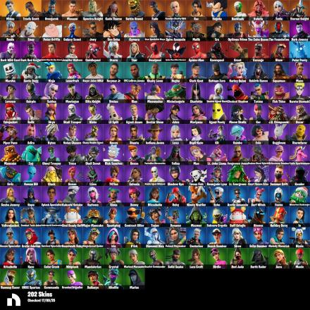 #R4033 [PC/PSN/XBOX] 202 Skins | Travis Scott | Merry Mint Axe | Midas | Cactus Jack — image 4