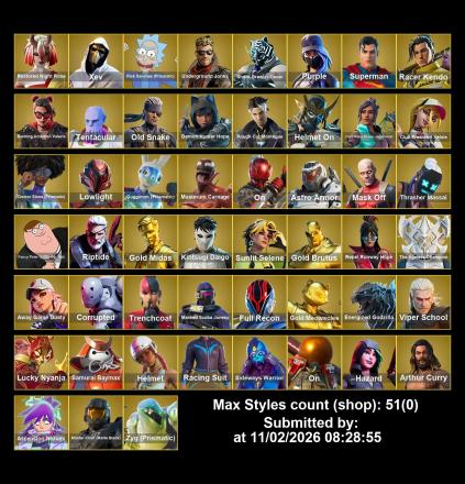 #SM1091 [PC/PSN/XBOX] 146 skins | Travis Scott | Astro Jack | Gold Midas | Gold Brutus | Gold Meowscles | Master Chief (Matte Black) | Subzero Cryptic | Lina Scorch | The Origin — image 4