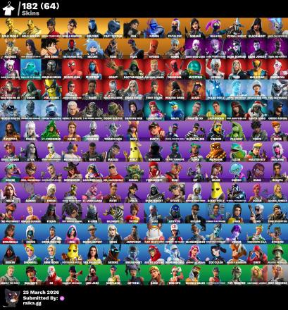 PC/PS/XBOX/SWITCH | 182 Skins | Gold Midas | Gold Brutus | World Warrior | Tart Tycoon | Catalyst | 200 VB — image 1