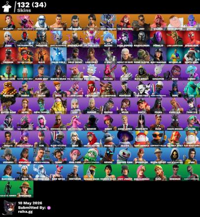 [PSN] 132 skins | Polarity | Mecha Cuddle Master | Frostbite | Kado Thorne | Menace | The Ageless | Raz | Spire Assassin | The Origin | The Imagined | 50 VB — image 1