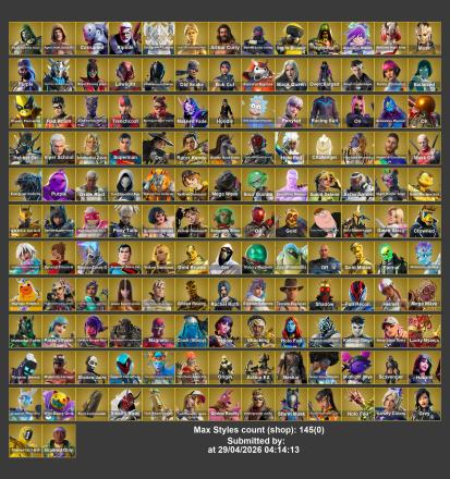 #R7532[PC/PSN/XBOX] 279 skins | Gold Meowscles | Gold Brutus | Gold Midas | Fixer | Sultura | Predator | Spire Assassin | The Imagined | Kado Thorne | Hades | Catalyst — image 4