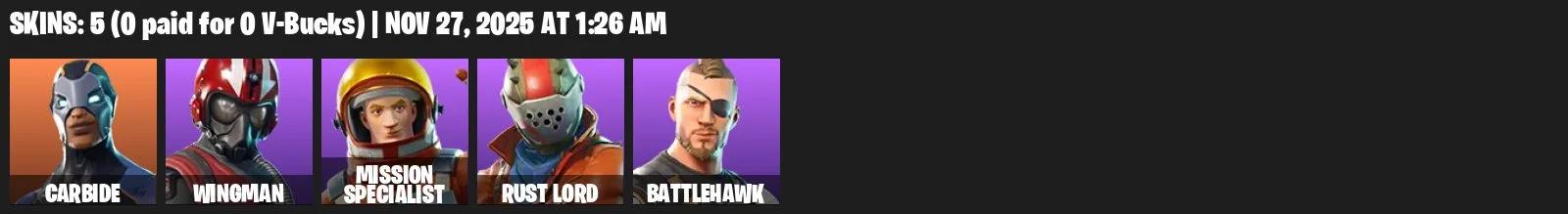 Fortnite ⸱ 5 Skins ⸱ Take the L Emote ⸱ Battle Royale — image 3