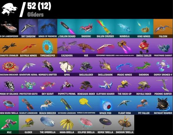 Fortnite ⸱ 4,500 V-Bucks ⸱ 118 Skins ⸱ Rare Exclusives — image 4