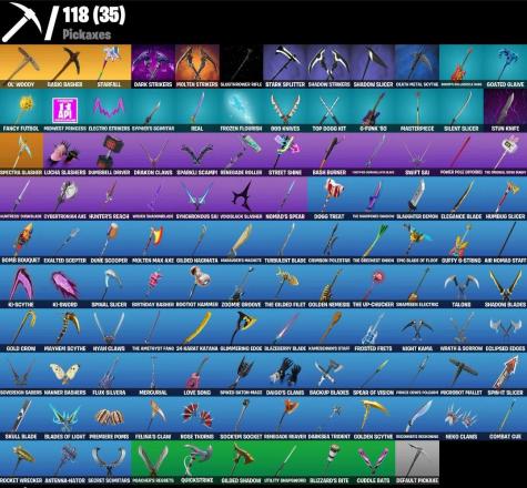 Fortnite ⸱ 4,500 V-Bucks ⸱ 118 Skins ⸱ Rare Exclusives — image 2