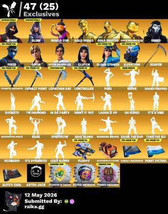 IKONIK ⭐️Scenario⭐️ Leviathan Axe ⭐️Leilt Elomr⭐️ 308 Skins ⭐️ BTS Emotes ⭐️ — image 1