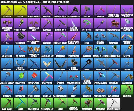 [PC/PSN/XBOX] | 105 skins | Take The L | OG STW | The Reaper | Elite Agent | Omega | Sub Commander | Trailblazer | Havoc | Warpaint | #AHQ1982 — image 3