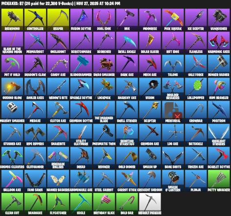 [PC/XBOX] | 114 skins | Omega | Prodigy | Carbon Commando | Blue Team Leader | Breakpoint | Rogue Agent | Catalyst | Power Chord | #WXP3447 — image 3