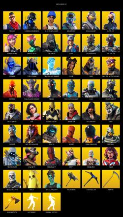 [PC/XBOX] | 114 skins | Omega | Prodigy | Carbon Commando | Blue Team Leader | Breakpoint | Rogue Agent | Catalyst | Power Chord | #WXP3447 — image 1