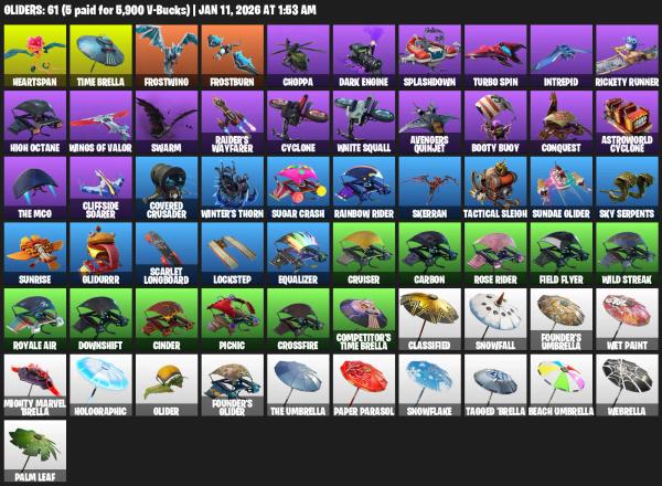 [PC/PSN/XBOX] | 60 skins | 850 V-bucks | Take The L | OG STW | The Reaper | Elite Agent | Omega | Rose Team Leader | Warpaint | Omegarok | #KMI8829 — image 5